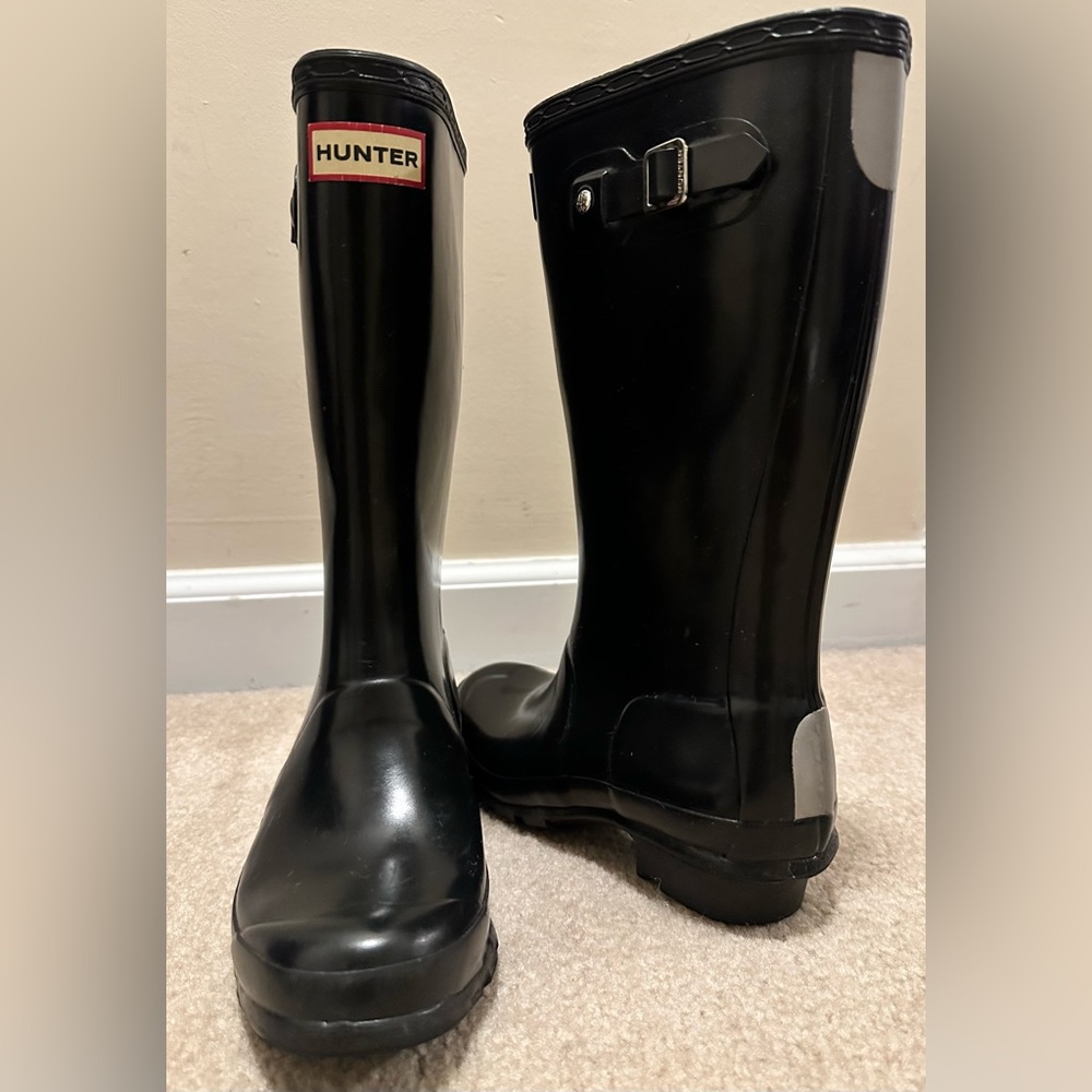 HUNTER Original Rain Boots Unisex Kids Size 4 Girls/ 3 Boys